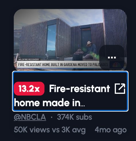 NBC LA fire-resistant home video